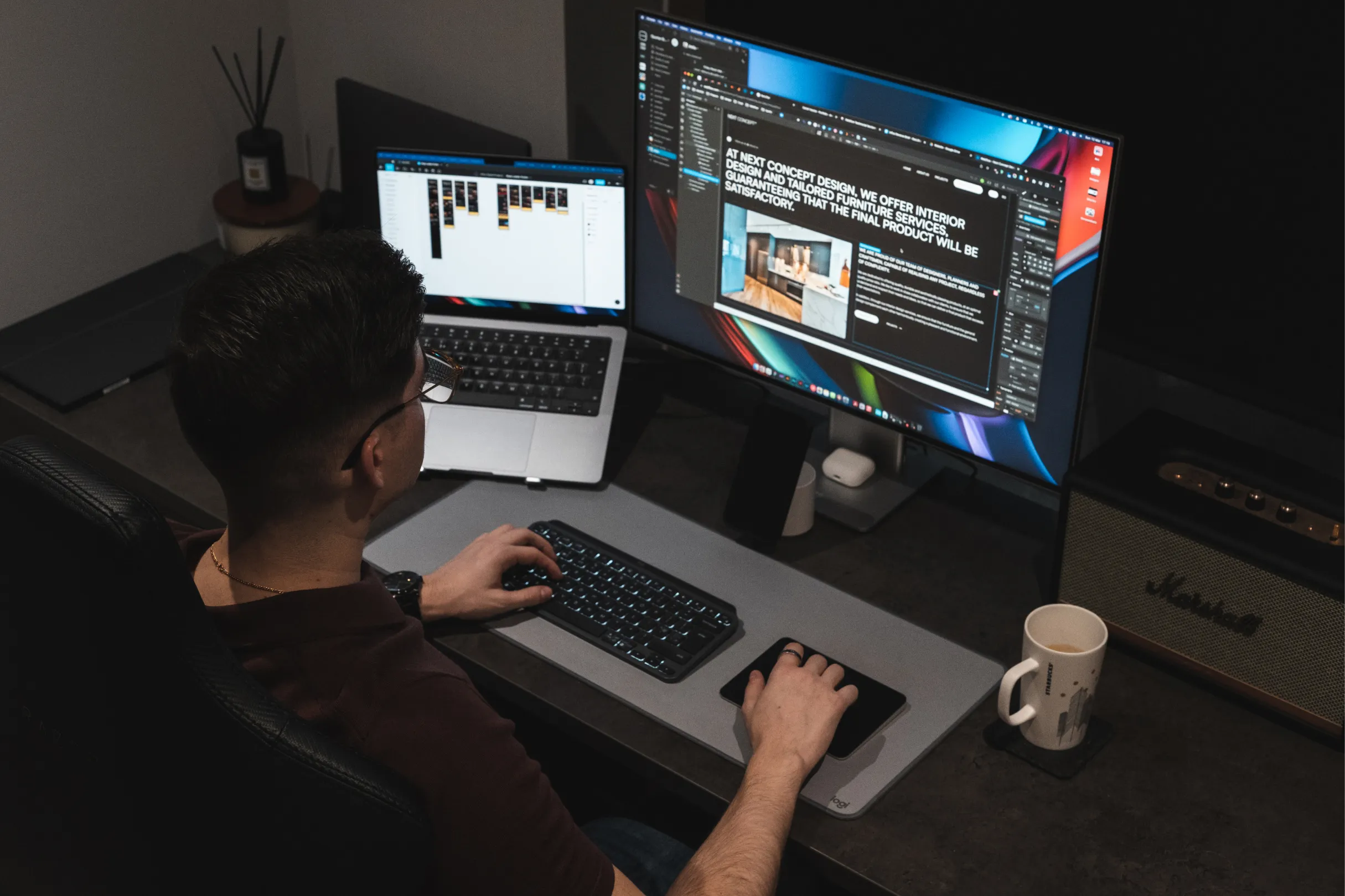 Web design projects